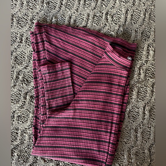 Final Touch Ribbed Super Soft Long Sleeve Mini Dress Size Large Color Burgundy - Picture 11 of 11